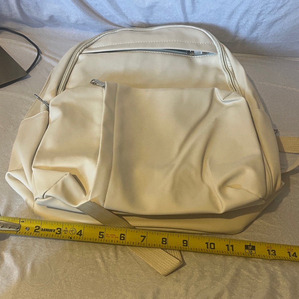 Cream Backpack - Picture 12 of 14